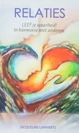 Boek Relaties van relatiecoach Jacqueline Lammerts, de omslag