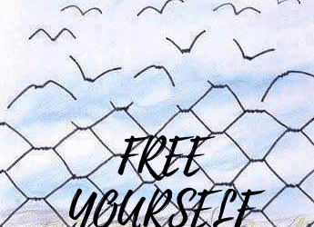 VRIJHEID KOMT VAN BINNENUIT.